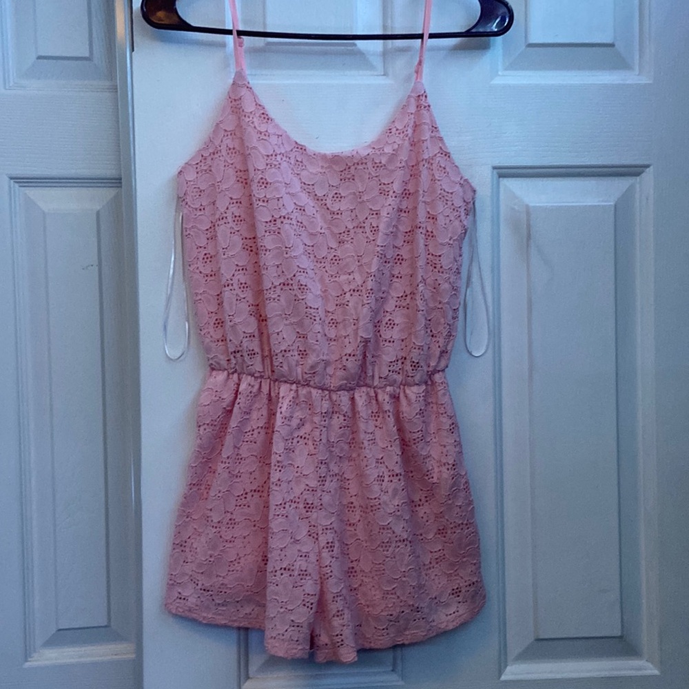 Pink romper